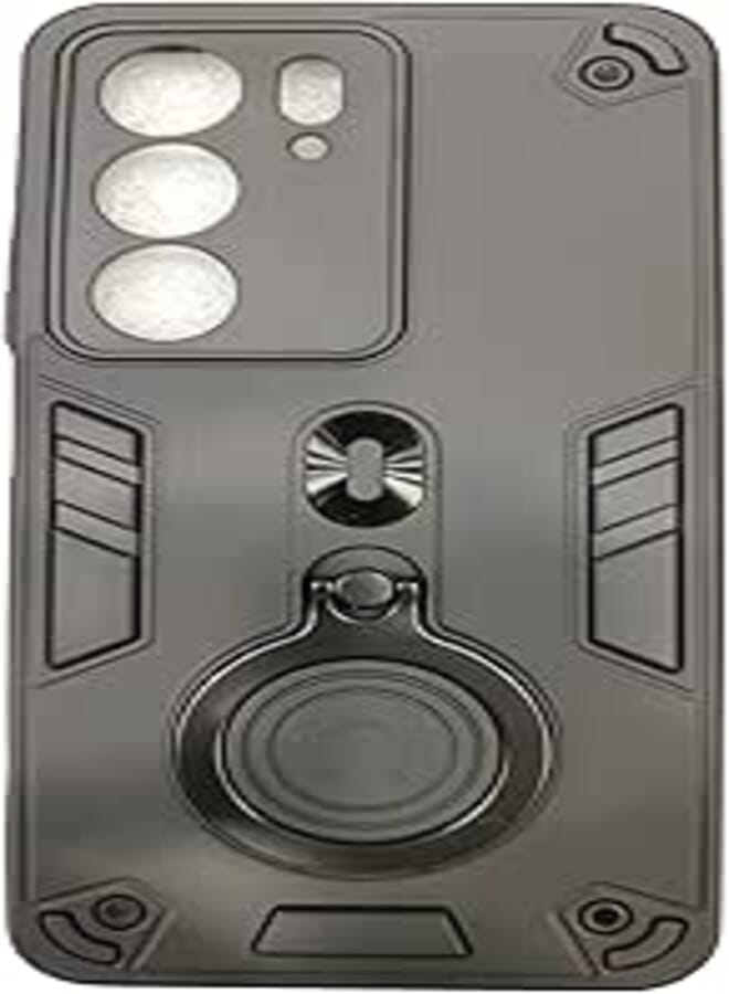back cover Compatible wit RALME C75 Bracket Shell,Compatible with Magnetic Kickstand [PC+TPU] 2 in 1 Case Cover